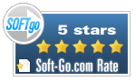 5 stars award by Soft-Go.