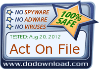 100% Clean from dodownload.com