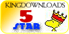 5 stars award by Kingdownloads.com.